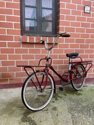Bicicleta Clásica Azul