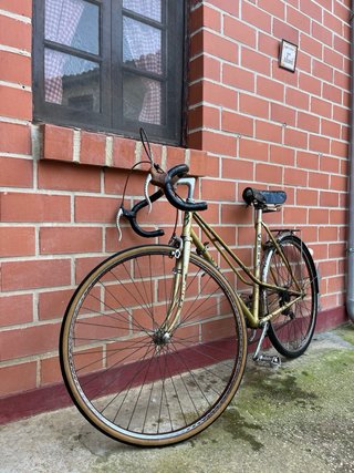 Bicicleta Clásica Azul
