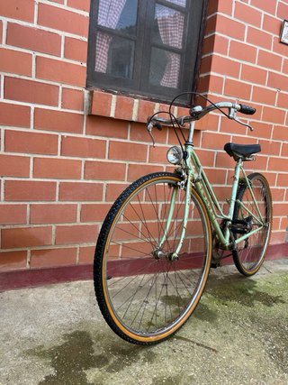 Bicicleta Clásica Azul