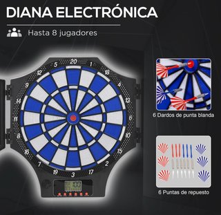 Diana Electrónica con Dardos