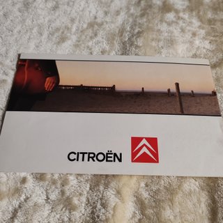 Panfleto Publicitário Citroën AX Touch Delvaux
