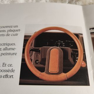 Panfleto Publicitário Citroën AX Touch Delvaux