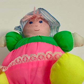Muñeca de trapo vintage