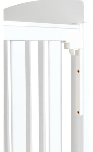 Cuna Colecho Madera Blanca 120x60cm + colchón