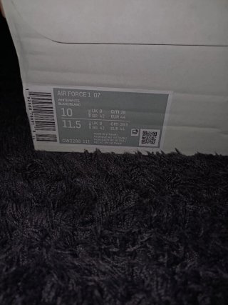 Nike Air Force 1 Bianche Taglia 44