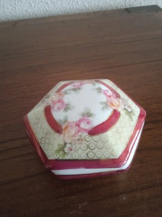 Dos Joyeros de porcelana vintage