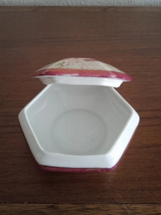 Dos Joyeros de porcelana vintage