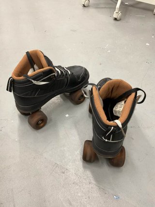 Patines Oxelo Quad Negros Talla 43 (EU)