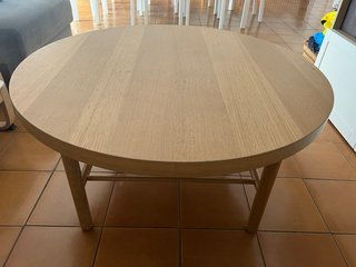 Mesa de centro redonda LISTERBY madera