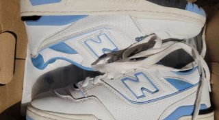 Zapatillas New Balance 550 Blancas y Azules