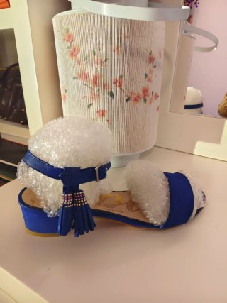 Sandalias Cuplé Azul Talla 38