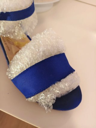 Sandalias Cuplé Azul Talla 38