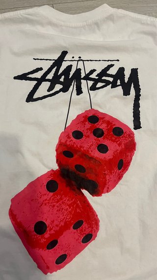 Camiseta Stussy Blanca