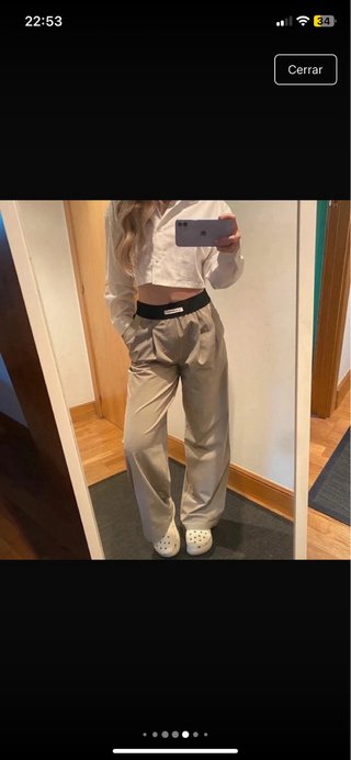 Pantalón de pinza bershka