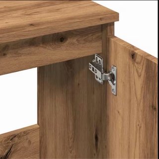 Mueble de baño madera y metal