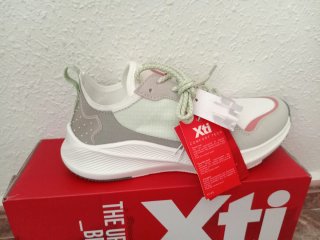 Zapatillas Xti Talla 37 Gris/Blanco