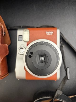 Fujifilm Instax Mini 90 Naranja/Plata