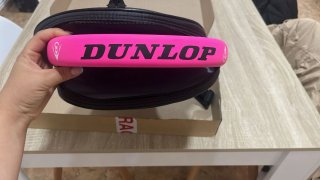 Pala de pádel Dunlop rosa(precio negociable)