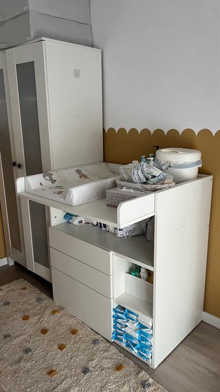 Cambiador Bebé IKEA Blanco