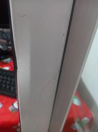 Puerta doble aluminio blanco cristal