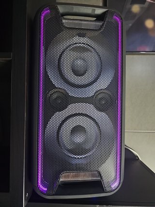 Altavoz Sony con Luces LED
