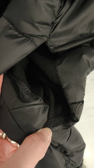 Chaqueta de porteo negra