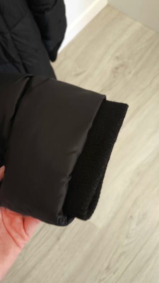 Chaqueta de porteo negra