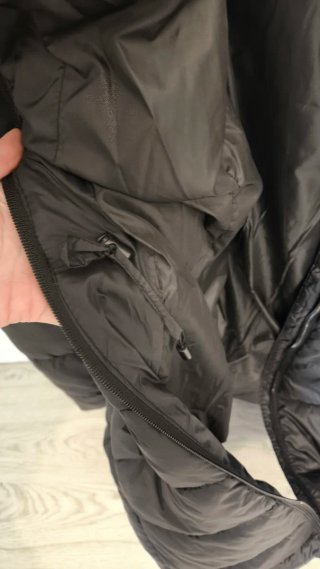 Chaqueta de porteo negra