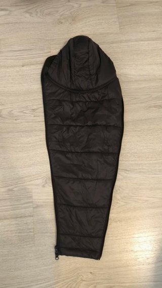 Chaqueta de porteo negra