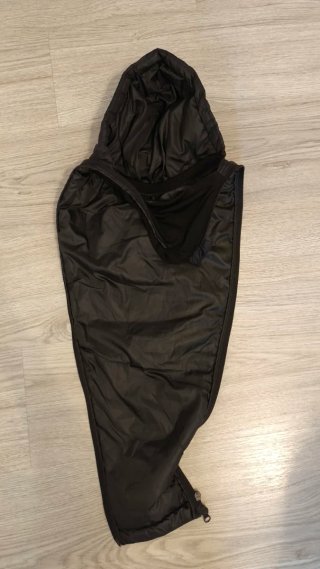 Chaqueta de porteo negra