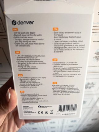 Smartwatch Denver SWC-156MK3 | ¡NUEVO Y PRECINTADO