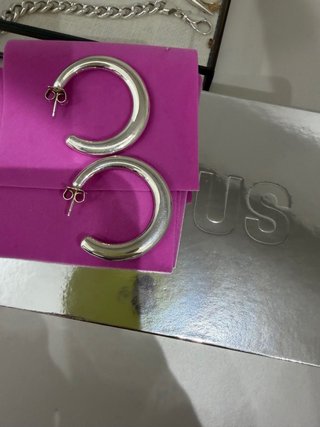 Pendientes Tous Warm Plata