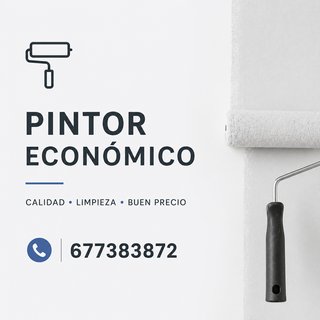 Pintor Económico: Calidad, Limpieza y Buen Precio