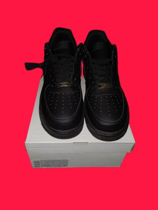 Nike Air Force 1 nere taglia 44