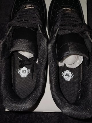 Nike Air Force 1 nere taglia 44