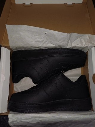 Nike Air Force 1 nere taglia 44