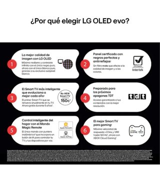 TV LG OLED evo AI 55 4K OLED55C56LB - SIN ABRIR