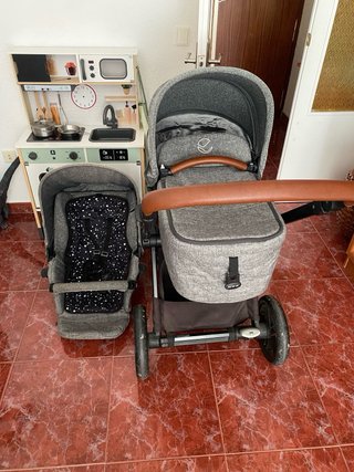 Carrito Bebé Jané Muum Gris