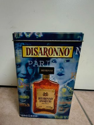 Scatola Latta Amaretto di Saronno