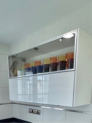 Mueble Vitrina Blanco Cocina/Salón