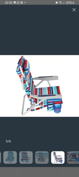 Silla de playa Tommy Bahama multicolor