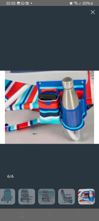 Silla de playa Tommy Bahama multicolor