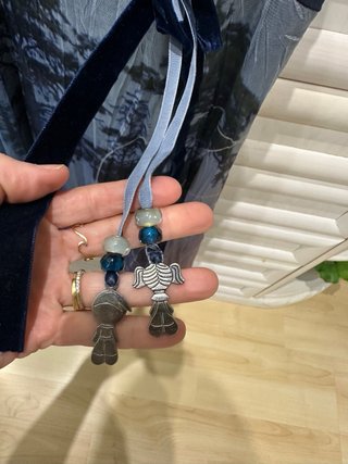 Bolso de fiesta bordado con flecos