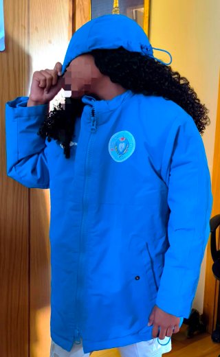 Chaqueta azul niño