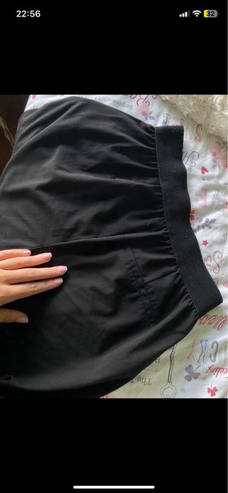 Pantalón de pinzas negro