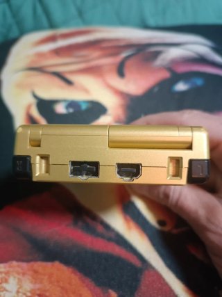 Game Boy Advance SP Edición Zelda Dorada