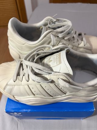 Zapatillas Adidas Superstar Talla 41 Beige