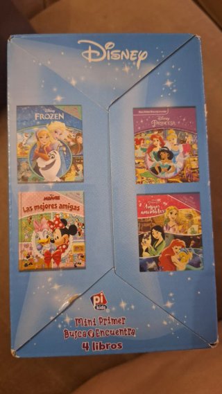 Pack busca y encuentra princesas. 4 libros