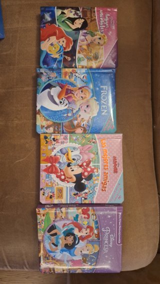 Pack busca y encuentra princesas. 4 libros