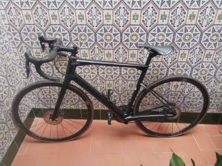 Bicicleta BMC Negra Talla 56